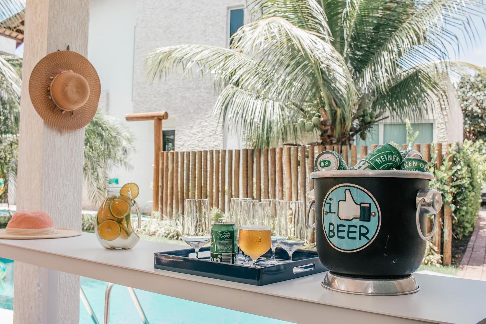 Casa 4 Suites Beira-Mar Praia De Muro Alto Pôrto das Galinhas Eksteriør billede
