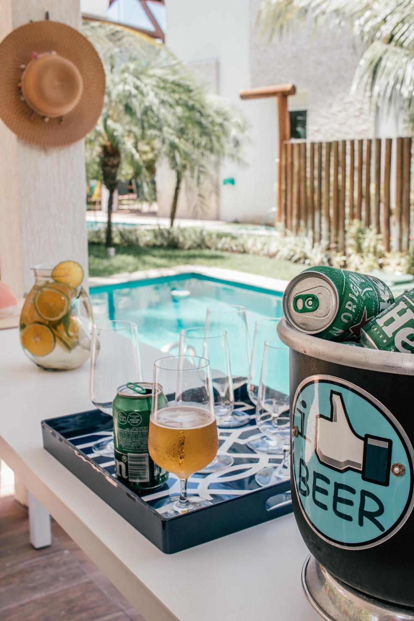 Casa 4 Suites Beira-Mar Praia De Muro Alto Pôrto das Galinhas Eksteriør billede